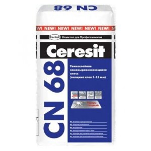 Самовыравнивающаяся смесь CN68, 25 кг Ceresit (Церезит)