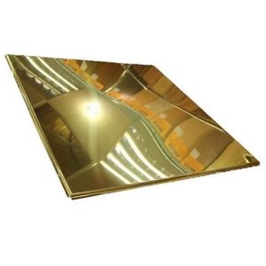Кассетный потолок SKY Т24 600х600х0.4 мм, золото Люмсвет