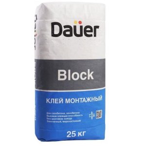 Клей монтажный коллекция Block, 25 кг, Dauer (Дауер)
